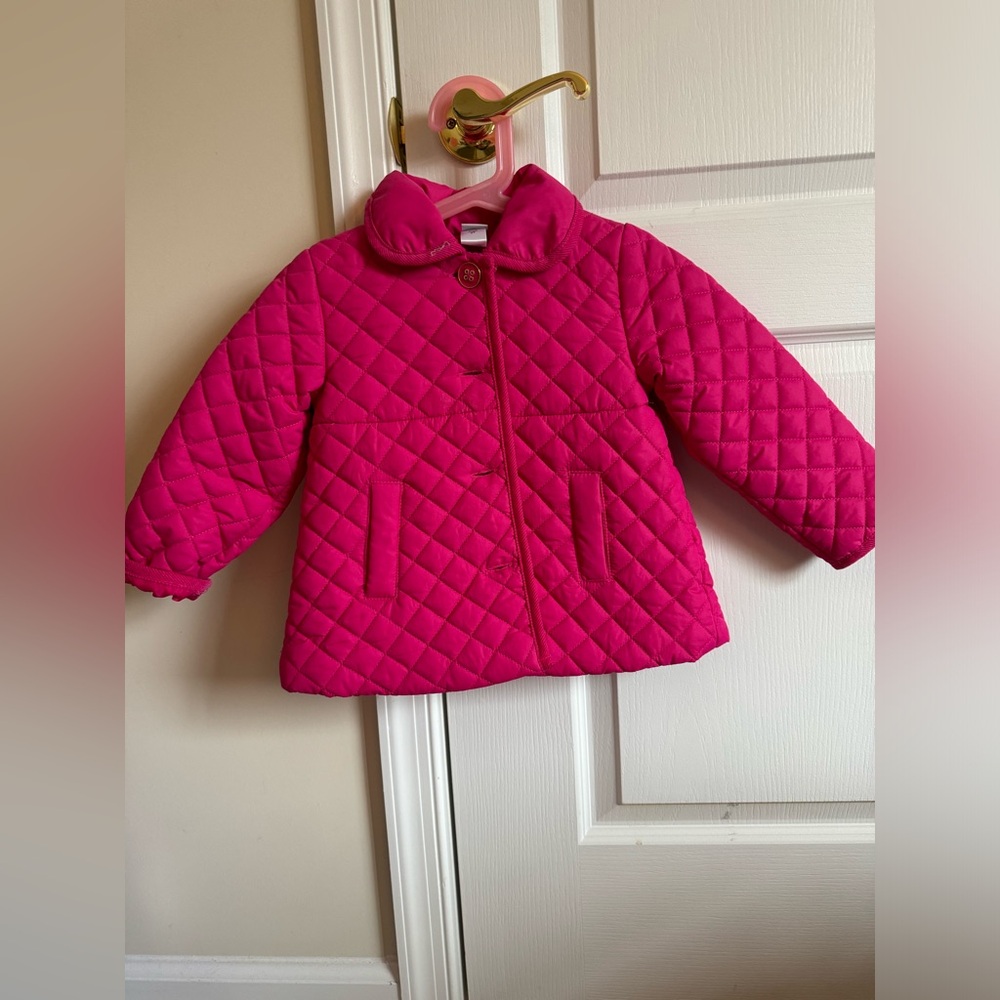 Little Me Pink Puffer Jacket